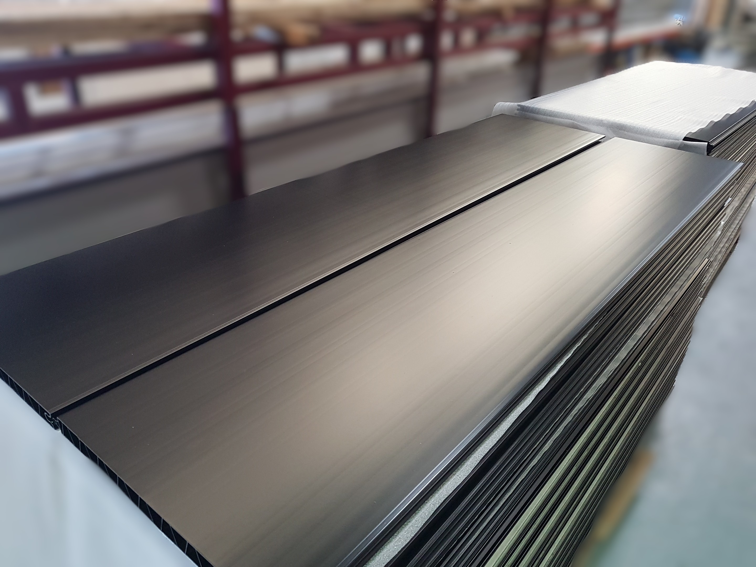 Painted Hoarding Panels