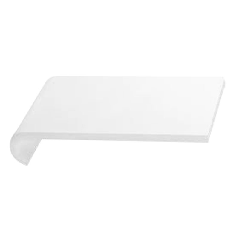 175mm Capping Board White Round Nose S/Leg