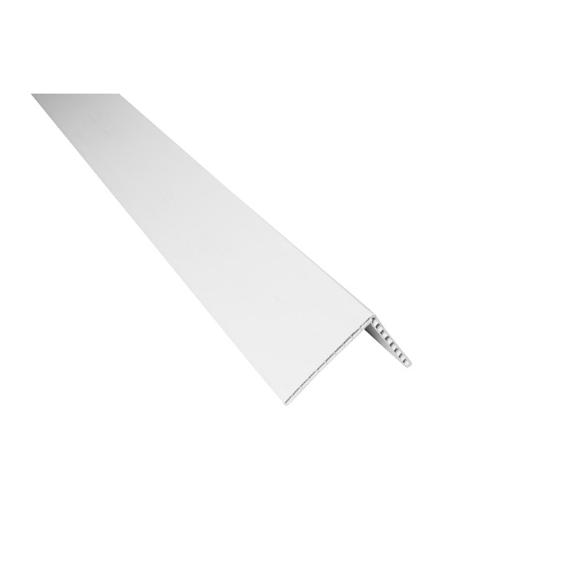 100X80mm Hollow Angle White