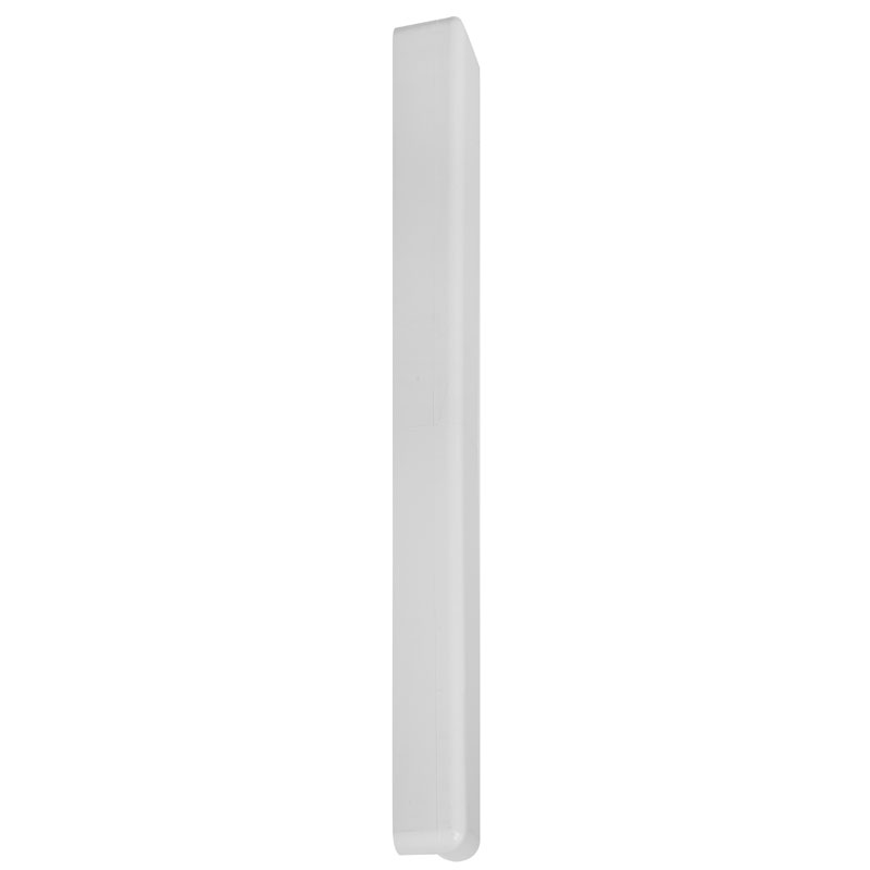 600mm 90\302\260 External Fascia Corner White Round Nose