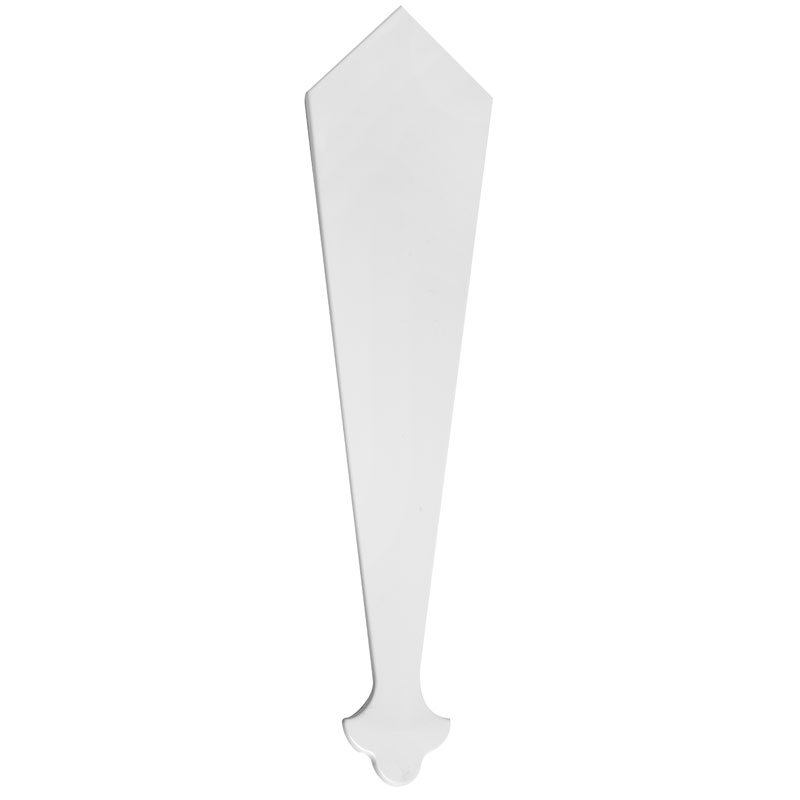 Barge Finial White