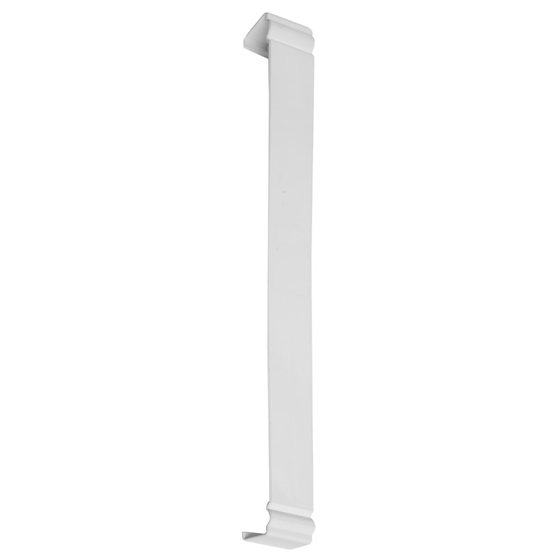 600mm Fascia Joint D/Leg White Ogee