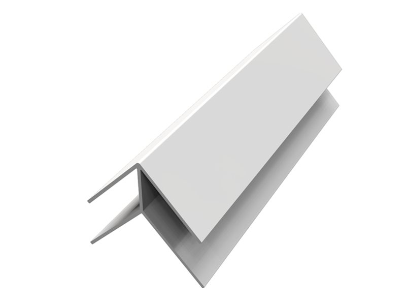 10mm Soffit Corner Trim White