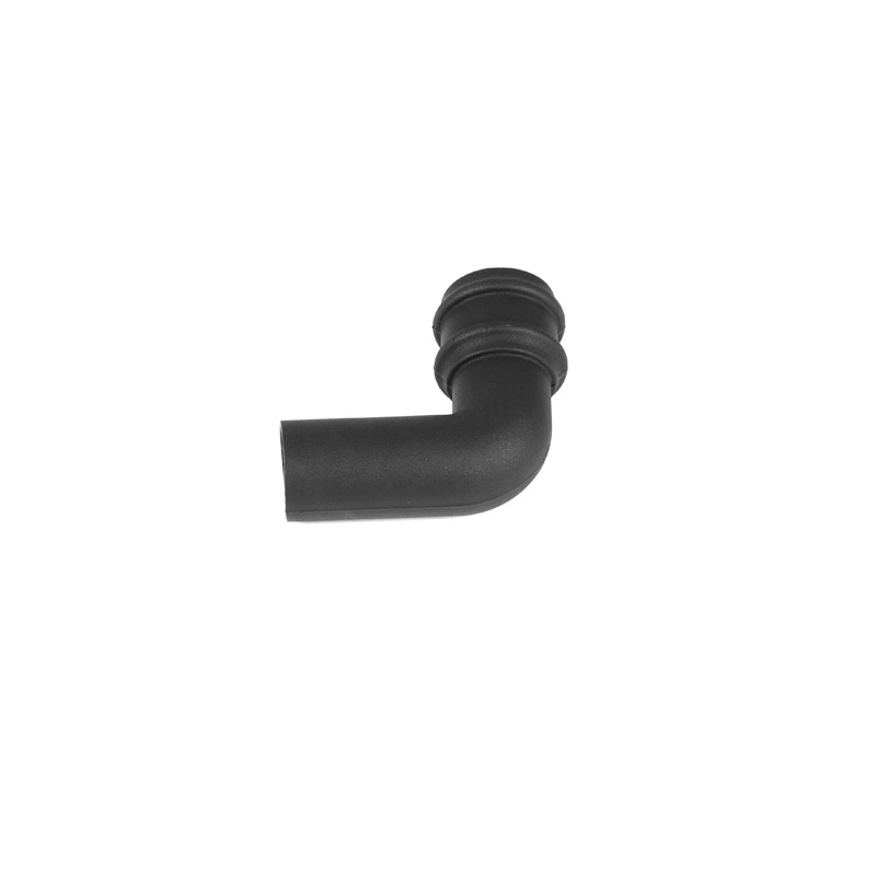 92\302\260 Black Pipe Bend Cast Iron Style