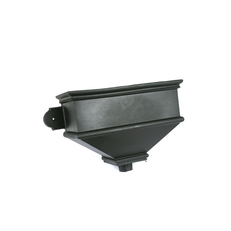 Large Hopper Cast Iron Style Black