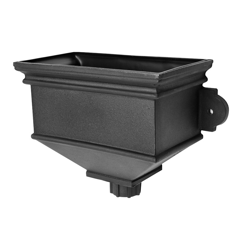 Small Hopper Cast Iron Style Black