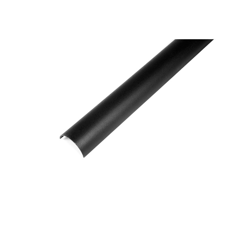 112mm Gutter \302\275 Round Black Cast Iron Style