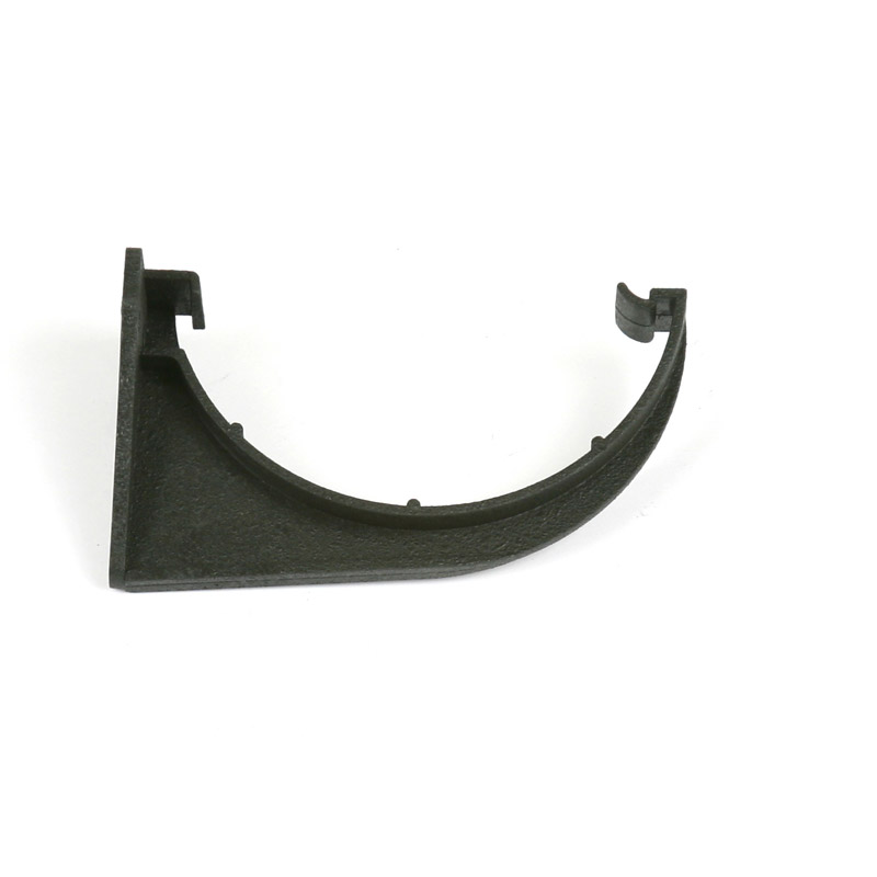 Fascia Bracket \302\275 Round Cast Iron Style Black