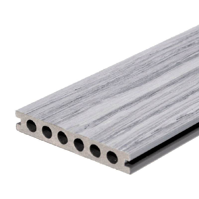 148X3000X25mm Composite Double Faced Bullnose Plank Silver Birch