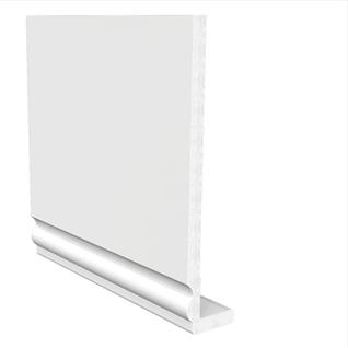 390mm Capping Board White Ogee S/Leg